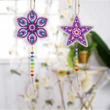 Load image into Gallery viewer, DIY Special Shaped Crystal Star Diamond Painting Kit Pendant Craft
