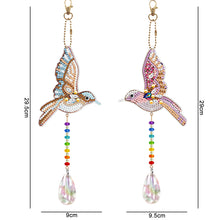Load image into Gallery viewer, DIY Special Shape Crystal Hummingbird Diamond Painting Kit Pendant