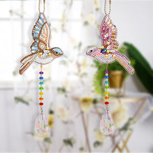 Load image into Gallery viewer, DIY Special Shape Crystal Hummingbird Diamond Painting Kit Pendant