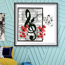 Load image into Gallery viewer, Diamond Painting - Full Round - Sheet music notes (35*35CM)