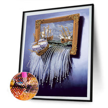 Load image into Gallery viewer, Diamond Painting - Full Special Shaped - Waterfall in the picture (30*40CM)