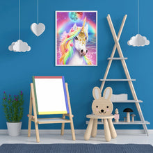 Load image into Gallery viewer, Diamond Painting - Full Round - unicorn (30*40CM)