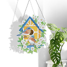 Load image into Gallery viewer, DIY Diamond Painting Double-sided Hanging Flower Wreath Kit