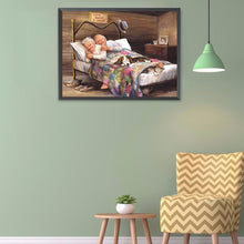 Load image into Gallery viewer, Diamond Painting - Full Round - Old couple (50*40CM)