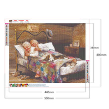 Load image into Gallery viewer, Diamond Painting - Full Round - Old couple (50*40CM)