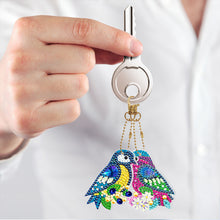 Load image into Gallery viewer, 2pcs DIY Full Special Shape Diamond Painting Keychain Bag Pendant Decor Kit