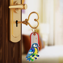 Load image into Gallery viewer, 2pcs DIY Full Special Shape Diamond Painting Keychain Bag Pendant Decor Kit