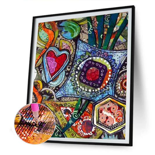 Diamond Painting - Full Round - Love painting (30*40CM)
