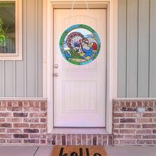 Load image into Gallery viewer, 5D DIY Special Shaped Diamond Painting Pendant Rhinestone Round Charm