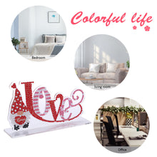 Load image into Gallery viewer, DIY Crystal Diamond Painting Valentines Day Desk Ornaments Kit