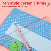 Load image into Gallery viewer, Pen Shape Blade Utility Knife Diamond Painting Paper Ceramic Cutter