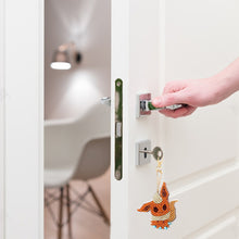 Load image into Gallery viewer, 5pcs Mosaic Diamond Painting Keychain 5D DIY Rhinestone Keyring Kit