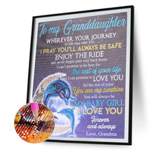 Load image into Gallery viewer, Diamond Painting - Partial Special Shaped - English letters (40*50CM)