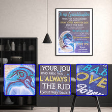 Load image into Gallery viewer, Diamond Painting - Partial Special Shaped - English letters (40*50CM)