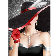 Load image into Gallery viewer, Diamond Painting - Full Round - Elegant lady (30*40CM)