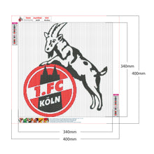 Load image into Gallery viewer, Diamond Painting - Full Round - Cologne team crest (40*40CM)