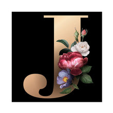 Load image into Gallery viewer, Diamond Painting - Full Round - English letter J (30*30CM)