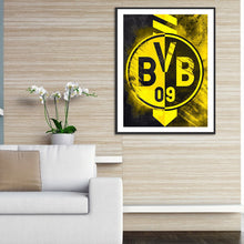 Load image into Gallery viewer, Diamond Painting - Full Round - Dortmund team crest (30*40CM)