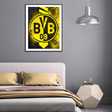 Load image into Gallery viewer, Diamond Painting - Full Round - Dortmund team crest (30*40CM)
