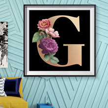 Load image into Gallery viewer, Diamond Painting - Full Round - Letter G (30*30CM)