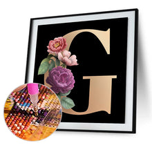 Load image into Gallery viewer, Diamond Painting - Full Round - Letter G (30*30CM)