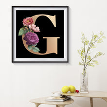 Load image into Gallery viewer, Diamond Painting - Full Round - Letter G (30*30CM)