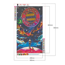 Load image into Gallery viewer, Diamond Painting - Full Round - Bayern Munich team logo (30*50CM)