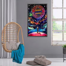 Load image into Gallery viewer, Diamond Painting - Full Round - Bayern Munich team logo (30*50CM)