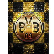 Load image into Gallery viewer, Diamond Painting - Full Round  - Dortmund team crest (30*40CM)