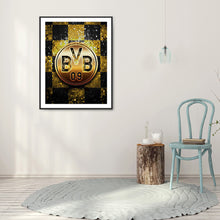 Load image into Gallery viewer, Diamond Painting - Full Round  - Dortmund team crest (30*40CM)
