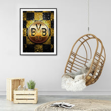 Load image into Gallery viewer, Diamond Painting - Full Round  - Dortmund team crest (30*40CM)