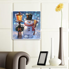 Load image into Gallery viewer, Diamond Painting - Full Round - Little snowman (30*30CM)