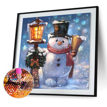 Load image into Gallery viewer, Diamond Painting - Full Round - Little snowman (30*30CM)