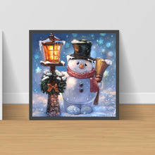 Load image into Gallery viewer, Diamond Painting - Full Round - Little snowman (30*30CM)