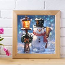 Load image into Gallery viewer, Diamond Painting - Full Round - Little snowman (30*30CM)