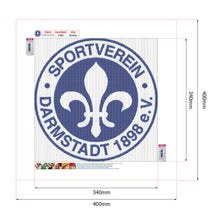 Load image into Gallery viewer, Diamond Painting - Full Round - Darmstadt logo (40*40CM)