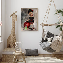 Load image into Gallery viewer, Diamond Painting - Full Round - cartoon girl (40*50CM)