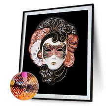 Load image into Gallery viewer, Diamond Painting - Full Round - mask woman (30*40CM)