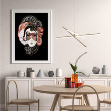 Load image into Gallery viewer, Diamond Painting - Full Round - mask woman (30*40CM)