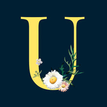 Load image into Gallery viewer, Diamond Painting - Full Round - sunflower flower alphabet (30*30CM)