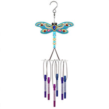 Load image into Gallery viewer, Acrylic Wind Chime Bell Pendant DIY Diamond Painting Home Decor