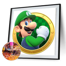 Load image into Gallery viewer, Diamond Painting - Full Round - Super Mario (30*30CM)