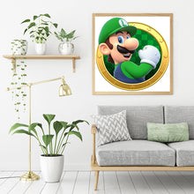 Load image into Gallery viewer, Diamond Painting - Full Round - Super Mario (30*30CM)