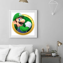 Load image into Gallery viewer, Diamond Painting - Full Round - Super Mario (30*30CM)