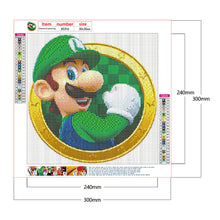 Load image into Gallery viewer, Diamond Painting - Full Round - Super Mario (30*30CM)