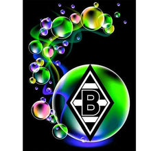 Load image into Gallery viewer, Diamond Painting - Full Round - Borussia Monchengladbach logo (30*40CM)