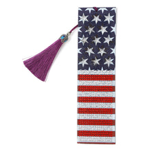 Load image into Gallery viewer, 5D DIY Diamond Painting Bookmark National Flag Tassel Book Marks (AA976)