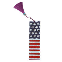 Load image into Gallery viewer, 5D DIY Diamond Painting Bookmark National Flag Tassel Book Marks (AA976)
