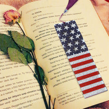 Load image into Gallery viewer, 5D DIY Diamond Painting Bookmark National Flag Tassel Book Marks (AA976)