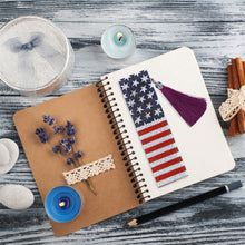 Load image into Gallery viewer, 5D DIY Diamond Painting Bookmark National Flag Tassel Book Marks (AA976)